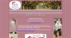 Desktop Screenshot of gritsthemusical.com